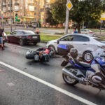 caduta in moto